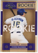 CHARLIE BLACKMON (R) 2008 PLAYOFF CONTENDERS Rookie Ticket Card#12 NM-MT