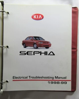 1998-1999 Kia Sephia Electrical Troubleshooting Manual - Изображение 1 из 3