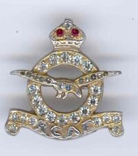 WW2 Royal Canadian Air Force (RCAF) Sweetheart Badge - Marcasite Stones