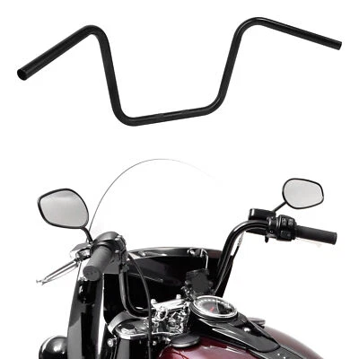 Manillar Ape de 12" de elevación 1" apto para Harley Sportster XL883 1200 Softail Foto 1 de 4