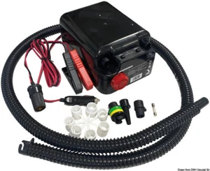 GONFIATORE ELETTRICO POMPA SCOPREGA GE 10-8 450 LT/MIN 12V GOMMONI - Foto 1 di 1