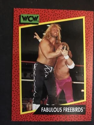 1991 Impel WCW #123 Fabulous Freebirds - Image 1 of 2