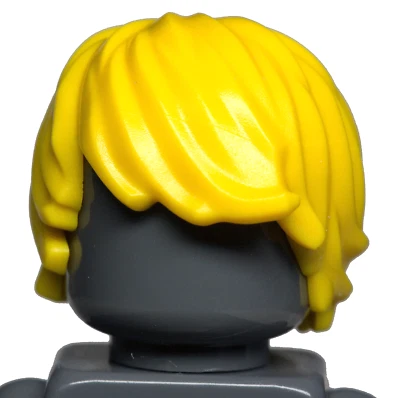 NUEVO LEGO - Figura Pelo - Hombre - Desplegado con Parte Lateral Amarillo x1 - 40166 76027 Foto 1 de 2