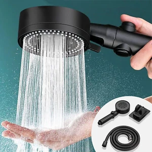 High-Pressure Shower Head Multi-Functional Hand Held Sprinkler Sets With 5 Modes - Picture 1 of 6
