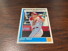 Mike Trout 2015 Topps Heritage 2014 American Leagu MVP Award Winners Insert AW-1