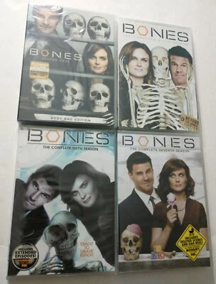 Bones Seasons 4,5,6 And 7 All New And Sealed. DVD. New. - Image 1 of 4