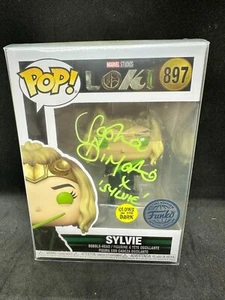 Funko POP! Marvel Studios LOKI 897 Sylvie Signed by Sophia Di Martino - Picture 1 of 4