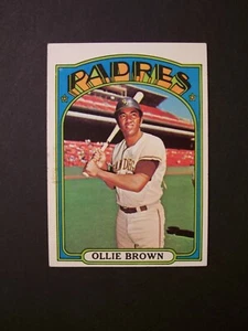1972 Topps Baseball #551 Ollie Brown (San Diego Padres) - SCHÖN! WOW! L@@K! - Bild 1 von 1