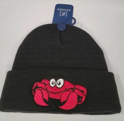 Why So Crabby Crab Winter Hat Beanie - Image 1 of 4