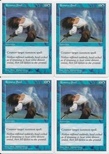 MTG: REMOVE SOUL 5th Edition COMMON; played, Excellent condition x4