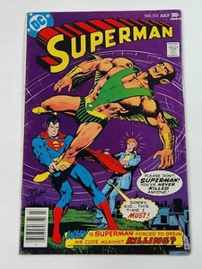 Superman 313 NEWSSTAND DC Comics Bronze Age 1977 Midgrade copy - Picture 1 of 12