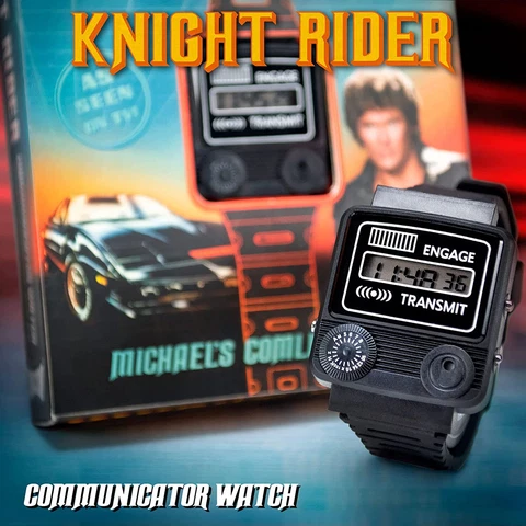 Dr. Collector:Knight Rider: Communicator Watch - Michael'S Comlink Watch Replica Cover