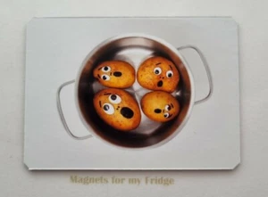 POTATOES IN SAUCEPAN COOKING FUNNY HUMOROUS FRIDGE MAGNET - M838F - Picture 1 of 1