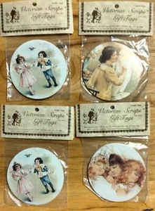 (4 Sets ) Victorian Gift Tags 9 Tags each pkg NEW - Picture 1 of 2
