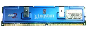 Kingston HyperX 512MB PC2-6400 CL4 240-Pin DIMM DDR2 KHX6400D2LLK2/1GN - Picture 1 of 3