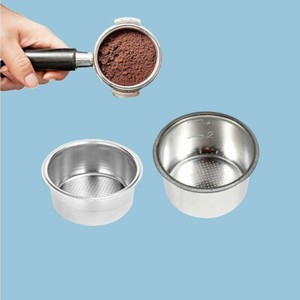 51mm 2/4 Cups Filter Replacement Filter Basket For Coffee Bottomless Portafi`da