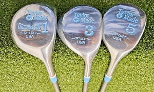 TaylorMade Original Wood Set D,3,5 Woods Ladies Taylite Graphite / VGC / sa6125 - Picture 1 of 15