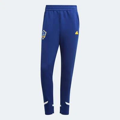 Pantalones de viaje Adidas 2024-25 LA Galaxy para hombre diseñados para días de juego Foto 1 de 3