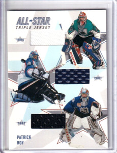 2002-03 BAP Memorabilia All-Star Triple Jerseys #ASTJ17 Patrick Roy /50*