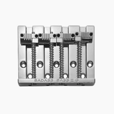 Allparts Leo Quan Badass II 4-String Bass Bridge - Grooved Saddles