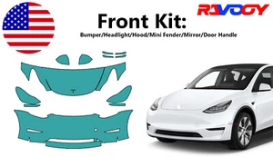 For Tesla Model Y 2020-2025 Front Paint Protection Film PreCut Kit PPF - Picture 1 of 7