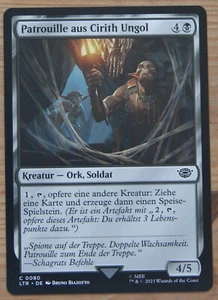 Magic The Gathering  Herr der Ringe  Patrouille aus Cirith Ungol  80  DE - Bild 1 von 1