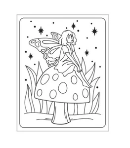 FAIRY GARDEN #3 Hongo 4.25x5.75 Carpeta en relieve Darice Spring 30008397 - Imagen 1 de 2