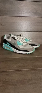 Nike Air Max 90 Damen Sneaker Größe 6 CD0490-104 Türkis Weiß - Bild 1 von 13