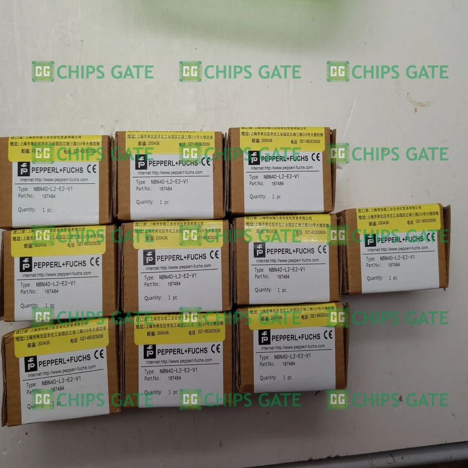 Brand New Pepperl+Fuchs Proximity Sensor NBN40-L2-E2-V1 NBN40L2E2V1 - Image 1 of 1