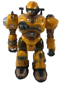 Hap-P-Kid Toy Robot Transformers Action Figure Yellow - Picture 1 of 5
