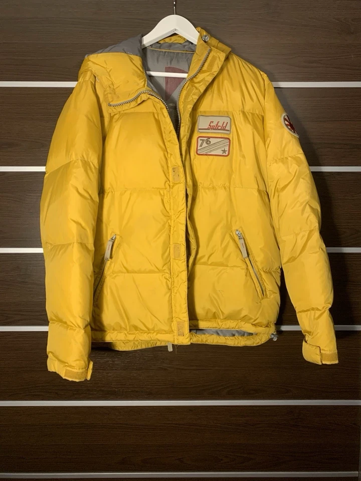 Winterjacke (Herren, 54) von Springfield in ockergelb - Bild 1 von 4