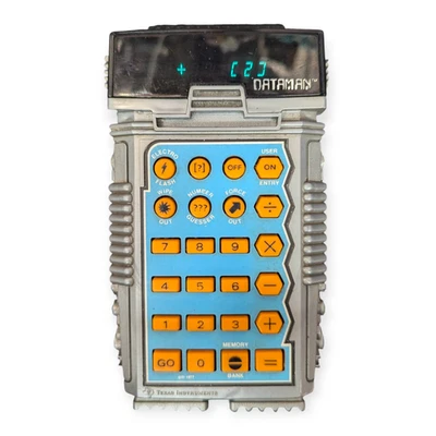 Vtg Texas Instruments Dataman Electronic Calculator Works Retro 1970s Toy - Image 1 of 4