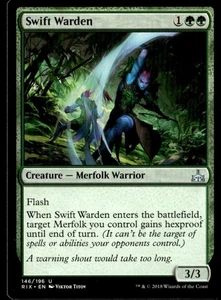 2018 Rivals of Ixalan Swift Warden Expansion/Uncommon #146 - Picture 1 of 2