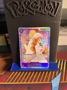 One Piece Sanji & Pudding SR EB02-035 25ª colección de anime inglés casi nuevo (A) - Imagen 1 de 2