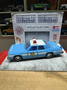 MATCHBOX Superkings Plymouth Gran Fury Police Car 1979 Lesney NYPD - Picture 1 of 4