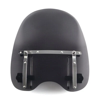 Smoke Windshield Windscreen For Harley Dyna Softail Street Fat Boy Sportster1200 — 第 1/4 张图片
