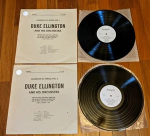 Duke Ellington At Fargo Volumes 1 & 2 --Two LP'S --Temple records .ultra rare ! - Picture 1 of 1