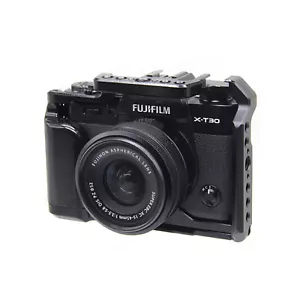 Camera Cage Video Rig Quick Release Mount Stabilizer For Fuji XT30II/T30/T20/T10 - Picture 1 of 10