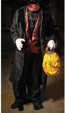 Halloween Lifesize Non-Animated HEADLESS HORSEMAN Prop Haunted House NEW