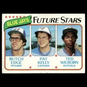 1980 Topps Future Stars Pat Kelly, Butch Edge, Ted Wilborn #674 (RC) - Picture 1 of 3