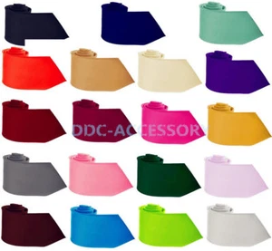 Cravatta uomo collo® nuova tendenza calda! Cravatta uomo classica tinta unita - Foto 1 di 17