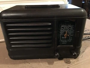 Packard Bell Radio model 5D7 , tube bakelite used - Picture 1 of 10