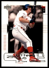 2000 Upper Deck Hitter's Club #24 Jim Thome Indians *3790