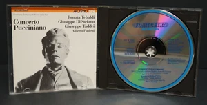 Concerto Pucciniano CD Compact Disc Tebaldi Di Stefano Taddei CDC 8 Italy - Picture 1 of 2