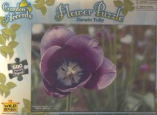 Darwin Tulip Garden Accents Flower Puzzle 500 Pc NIB