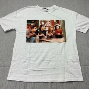 Friends The Television Series White T-Shirt Zara Size Small - Picture 1 of 5