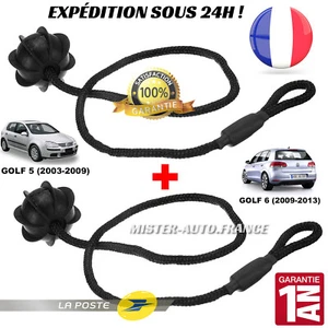 x2 Cordon Fixation Plage Arrière Coffre✅Cordellette pour VW GOLF 5-6 MK5 MK6 MK7 - Imagen 1 de 10
