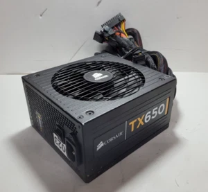 Corsair TX650 75-001315 650W Desktop Power Supply Unit #0023 - Photo 1/14