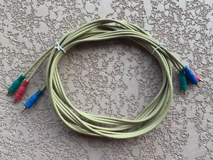 Premium Audio Cable 3 RCA (Blue/Red/Green) & Audio/ Video - 10Ft - Picture 1 of 2
