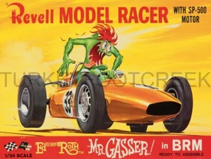 Revell Mr. Gasser 9" x 12" Metal Sign - Picture 1 of 1